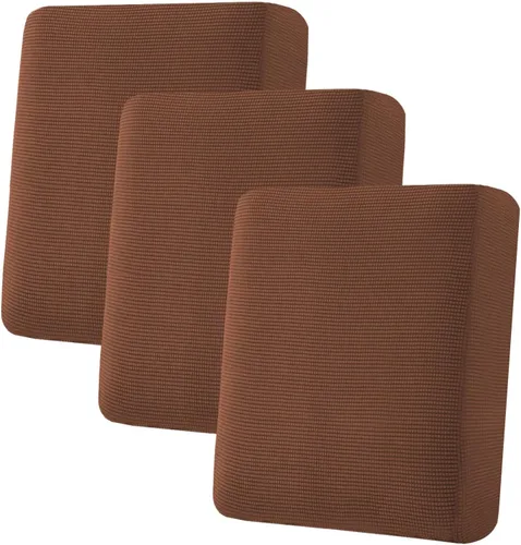 Miniatura 40 de H.VERSAILTEX Fundas Súper Elásticas para Asiento Individual, Fundas de Sofá, Fundas de Cojines, Juegos de Fundas, Tela Gruesa de Sarga con Textura