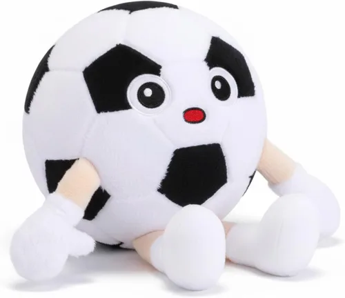 Miniatura 10 de Soulchen Divertido juguete de peluche de béisbol con patas de 11 pulgadas, suave animal de peluche para niños y niñas, almohada deportiva de béisbol