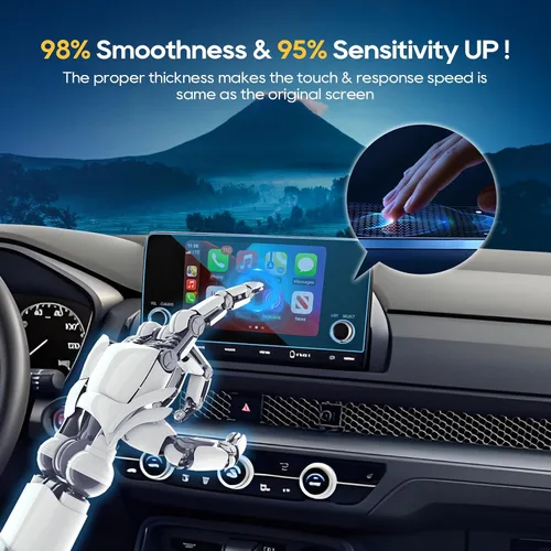 Miniatura 4 de LFOTPP Protector de pantalla de navegación para automóvil Hnoda Civic LX EX Sport Auto Accessories 2023 HRV HR-V 2023 CRV CR-V 2023 CRV CR-V Car