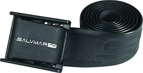 Miniatura 3 de Salvimar Cinturón Elástico Pro Negro, Hebilla Nylon