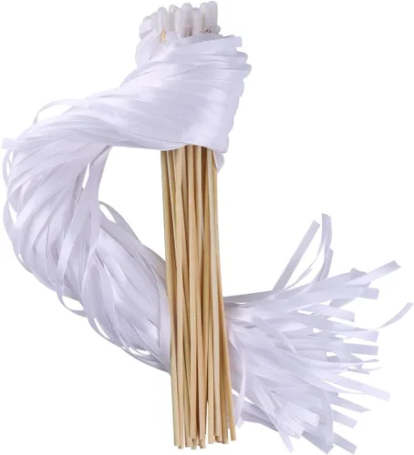 Miniatura 7 de Varitas de cinta para recuerdos de fiesta de boda (Aqua-30PCS)