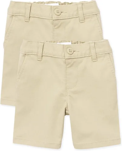 The Children'S Place Pantalones cortos chinos para bebés y niñas pequeñas