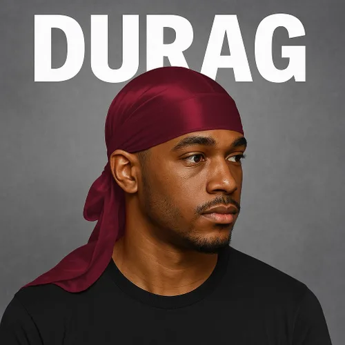 Miniatura 18 de Premium Durag Pack for Men, Silky Doo Rag for 360 540 720 Waves