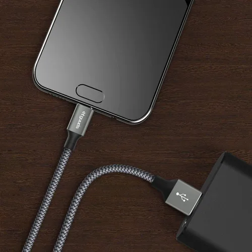Miniatura 8 de Cable USB C largo [12 pies, paquete de 2], etguuds cable de cargador de carga rápida USB A a tipo C trenzado para Samsung Galaxy S22 S21 S20 Ultra