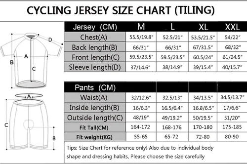 Miniatura 7 de Hombres Corto Ciclismo Jersey Transpirable Secado Rápido Ropa Deportiva Bicicleta Ropa