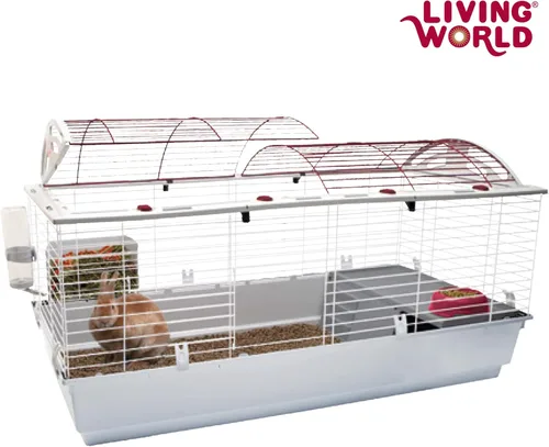 Miniatura 6 de Living world Deluxe hábitat, XL, Blanco