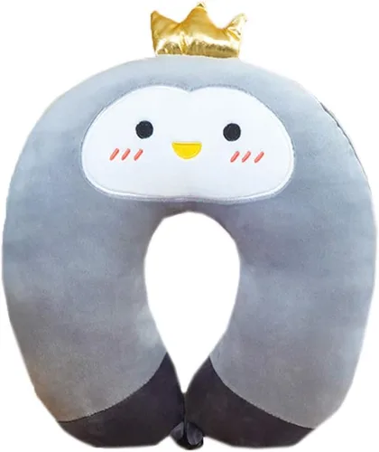 Miniatura 6 de Bonita almohada portátil en forma de U para el cuello en U para la oficina y viajes, para adultos, para oficina, hogar y siesta de avión