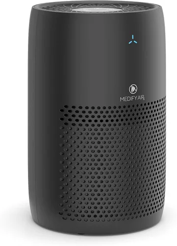Medify MA-22 - Purificador de aire con filtro HEPA H13 verdadero, cobertura de 555 pies cuadrados en 1 hora para alérgenos, humo, incendios