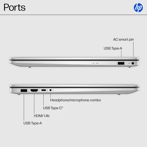 Miniatura 8 de HP 17 computadoras portátiles 2025 para estudiantes de negocios, pantalla FHD de 17.3 pulgadas, procesador Intel de 8 núcleos, 16 GB de RAM, 1 TB
