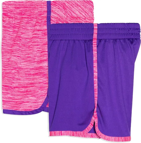 Miniatura 2 de Cheetah Conjunto de 2 pantalones cortos para correr y gimnasio para niñas