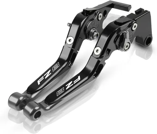 Miniatura 23 de Para Yamaha FZ8 FZ-8 FAZER 2011-2015 Palancas de freno de embrague de aluminio manija plegable ajustable piezas de accesorios de motocicleta (C1)
