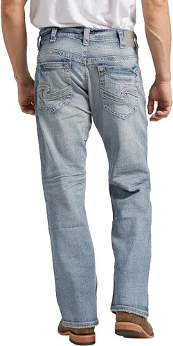 Miniatura 3 de Silver Jeans Co. Gordie - Jeans rectos de ajuste relajado para hombre
