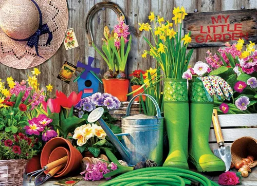 Miniatura 2 de EuroGraphics (EURHR Garden Tools - Rompecabezas de 1000 piezas de 1000 piezas (6000-5391), verde