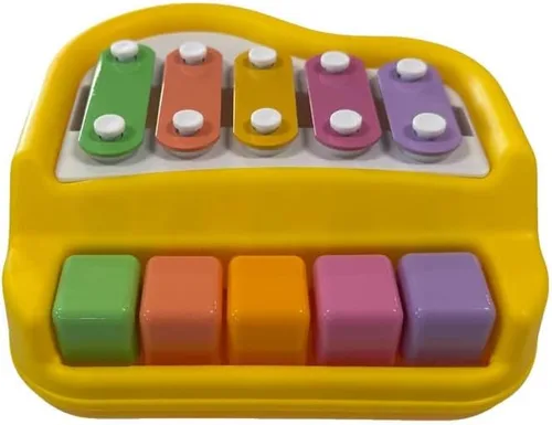 Miniatura 4 de Piano pequeño para perros, cerdos, conejos, gatos u otros animales pequeños, campanillas musicales para ganar un premio, ayuda de entrenamiento