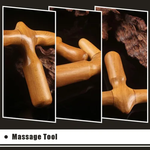 Miniatura 9 de Lurrose Herramientas de mano Herramientas de masaje tailandés de madera Masajeador Herramienta de punto de salud china Baoding Fitness Bolas