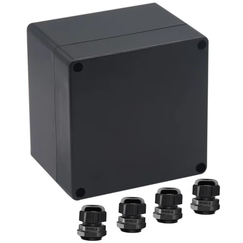 Miniatura 22 de Caja de conexiones Caja de conexiones IP65 impermeable de plástico ABS para proyectos eléctricos Caja de conexiones de alimentación Cajas
