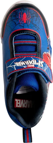 Miniatura 6 de Marvel Spider-Man - Tenis con luz para niños pequeños, color azul rey