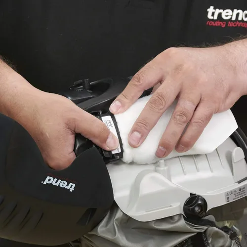 Miniatura 4 de Trend Filtros de aire de repuesto (paquete de 2) para el protector facial Trend Airshield Pro (AIR/PRO), filtros de filtración de máscara de polvo