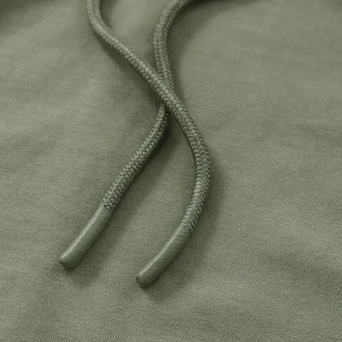 Miniatura 4 de Amazhiyu Sudadera corta con capucha para mujer, manga larga, con cordón