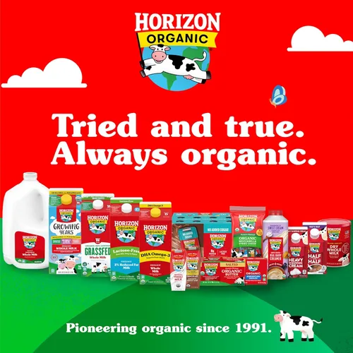 Miniatura 10 de Horizon Organic Crema batida pesada, ideal para hacer cobertura de crema batida orgánica y espuma fría para café, caja de pinta de 16 onzas líquidas
