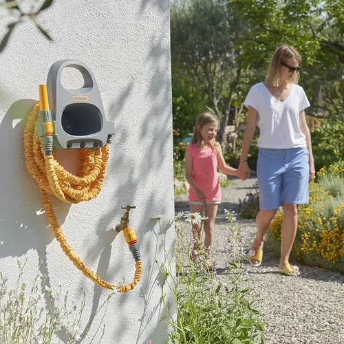 Miniatura 6 de HOZELOCK - Manguera extensible Superhoze de 24.6 ft: Manguera flexible, se estira hasta 3 veces la longitud original Con 2 accesorios Aquastop