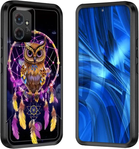 Miniatura 198 de Funda para Moto G 5G 2023, [probada en caídas de grado militar], resistente, resistente, resistente, a prueba de golpes, funda protectora