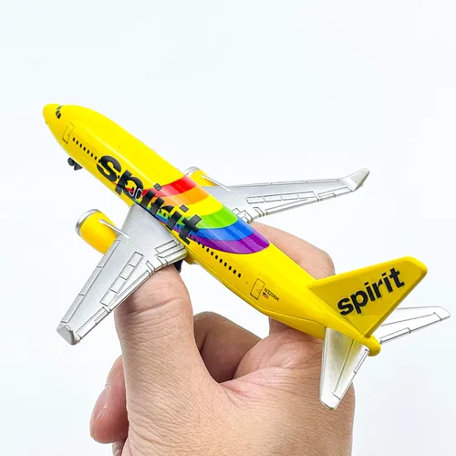 Miniatura 8 de AVIAMUSE Spirit modelo de avión, avión de librea arco iris, adecuado para colección y exhibición
