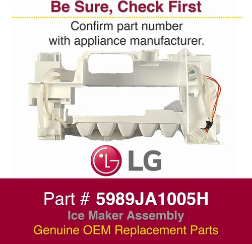 Miniatura 8 de LG AJU73753101 Conjunto de válvula de entrada de agua original OEM para refrigeradores LG