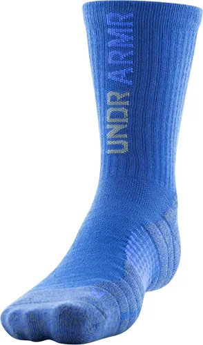 Miniatura 2 de Under Armour Calcetines altos elevados novedosos para hombre, 3 pares