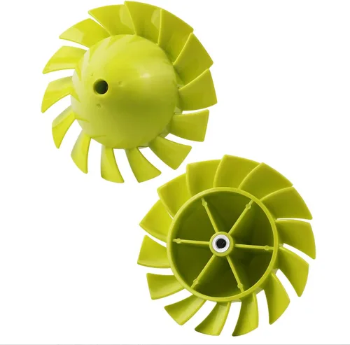 Miniatura 6 de Paquete de 2 ventiladores Alocs de repuesto para Ryobi - 18V One+ P2108 y P21081 soplador de hojas inalámbrico, parte # 529437004 reemplaza
