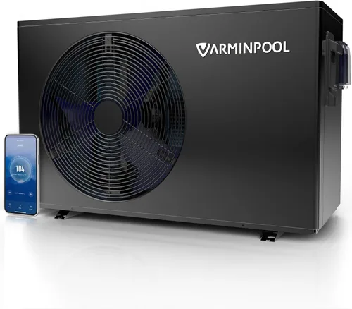 Miniatura 11 de Bomba de calor de piscina de 16000 BTU para piscinas sobre el suelo de hasta 5,400 galones, calentador eléctrico de piscina de 110 V con inversor