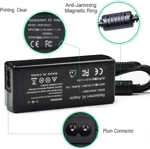 Miniatura 5 de Cargador para portátil de 45 W compatible con laptop HP de 14 pulgadas 14-DK 14-DQ 14-DF 14-DH 14-DS 14-AC 14-AK 14-AL 14-BA Series, 14-DF0023CL