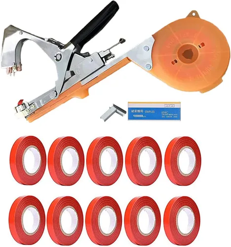 Máquina para atar plantas, herramientas de jardinería, herramientas de cinta de flores, máquina de tapetool, utensilios de jardinería herramienta de