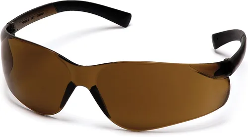 Miniatura 14 de Pyramex Ztek Safety Glasses ANSI Z87+ Marco de espejo dorado/lente de espejo dorado
