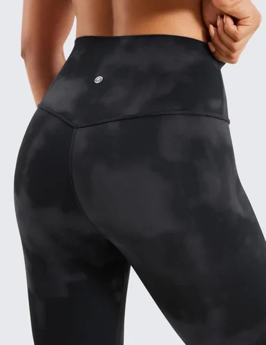 Miniatura 43 de CRZ YOGA Leggings de entrenamiento para mujer con sensación de desnudez cepillada de 25 pulgadas, pantalones de yoga de compresión de cintura alta