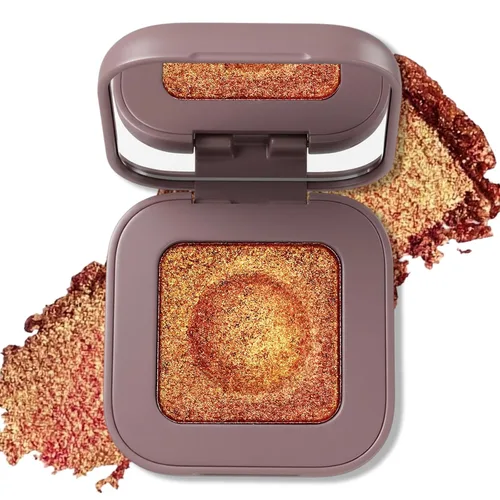 Miniatura 39 de Erinde Sombra de Ojos Negra, Sombra de Ojos Mate en Polvo Compacto, Maquillaje de Párpado de Tono Mate para Mujeres, Alta Pigmentación, Larga 01#