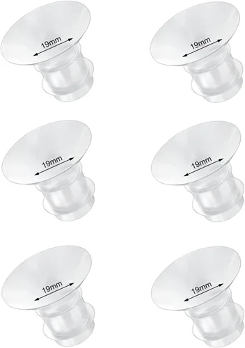 Miniatura 11 de Insertos de brida 17mm 6 piezas Compatibles con sacaleches portátiles Momcozy/Medela/eufy/Spectra/Medela/TSRETE/Lansinoh, para el escudo/brida