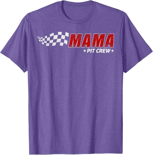 Miniatura 11 de Mama Pit Crew Race Car Birthday Family Matching Pit Crew Camiseta