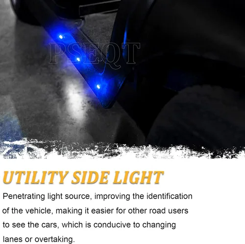 Miniatura 5 de PSEQT Luces LED redondas laterales de 3/4 pulgadas, indicadores de señal de giro, luz de ojal de bala, impermeable, para remolque, camión, autobús