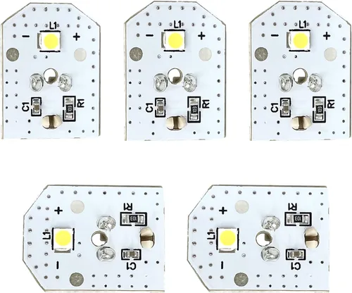 (5PK WR55X11132 WR55X26487 WR55X30603 Bombilla LED para refrigerador GE reemplaza 3033142 AP5646375 PS4704284 EAP4704284 EAP4704284