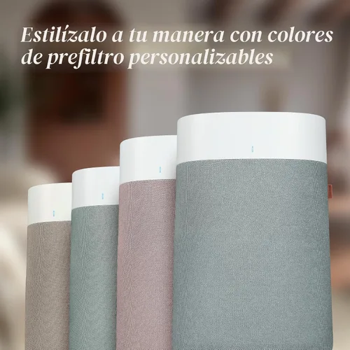 Miniatura 7 de BLUEAIR Purificadores de aire para habitaciones grandes, limpia 3,048 pies cuadrados en una hora, limpiador de aire inteligente HEPASilent
