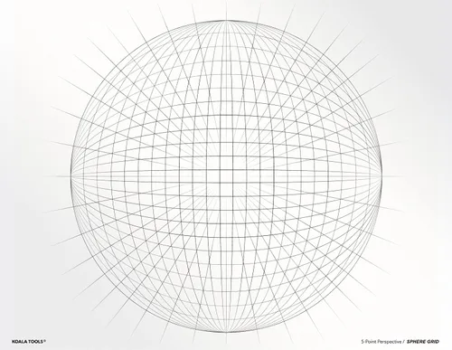 Miniatura 8 de Koala Tools Hojas de transparencia de cuadrícula perspectiva (paquete variado de 4) - 8.5 x 11 pulgadas Transparencias de proyector superior