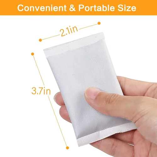 Miniatura 3 de Calentadores de manos calientes, 20/40 pares, calentador de bolsillo desechable para mantener tus manos calientes y calientes, hasta 10 horas