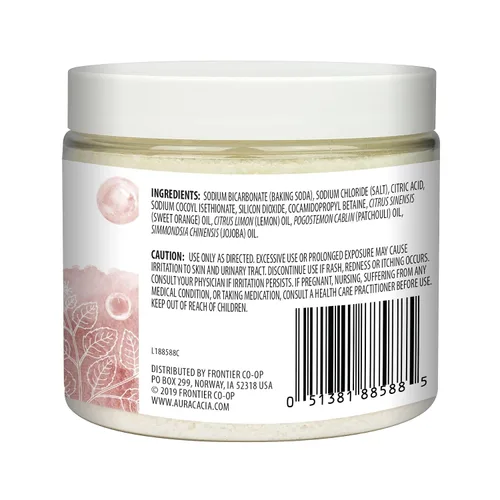 Miniatura 3 de Aura Cacia Baño de espuma de aromaterapia, pachulí pacífico y naranja dulce, tarro de 14 onzas