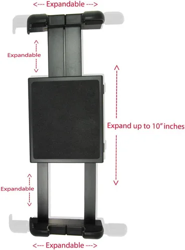 Miniatura 3 de Base de taladro de metal industrial para tableta/smartphone con brazo de taladro ELD AMPS de aleación de 8 pulgadas, soporte para iPad para pared