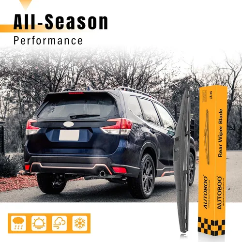 Miniatura 8 de AUTOBOO Repuesto de limpiaparabrisas trasero de 14 pulgadas para Subaru Forester Outback 06-24, Honda CRV 07-11, compatible con Acura MDX 14-17