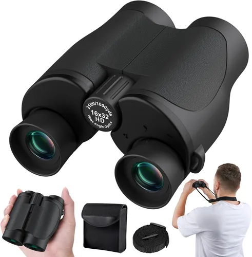 Miniatura 11 de Aurosports - Prismáticos compactos de 15x25 para niños y adultos - Prismáticos de alta potencia para observación de aves - Prismáticos pequeños