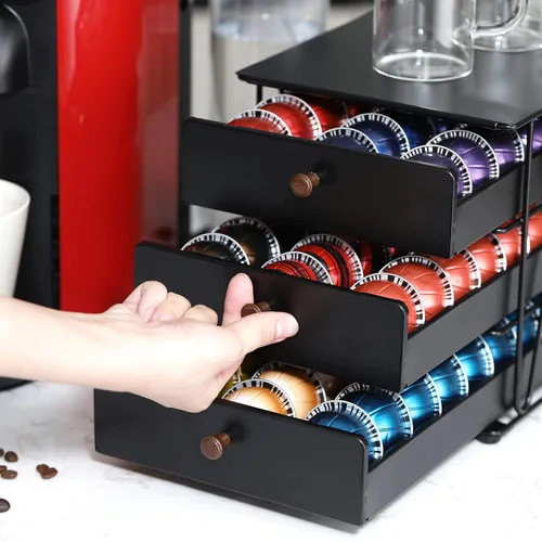 Miniatura 4 de Soporte para cápsulas Nespresso Vertuo Pod Holder para cápsulas Vertuoline (90 cápsulas-3 niveles)