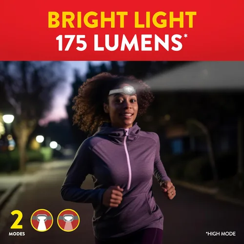 Miniatura 2 de EVEREADY Linternas Frontales LED Pro200 [Paquete de 5], IPX4 Resistente al Agua, Luces de Cabeza Brillantes y Duraderas para Acampar, Senderismo