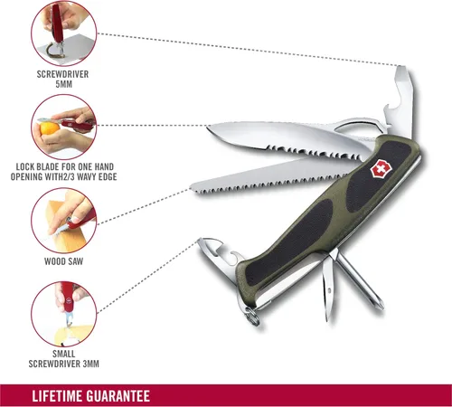 Miniatura 3 de Victorinox Swiss Army RangerGrip 178 Cuchillo de bolsillo multiherramienta